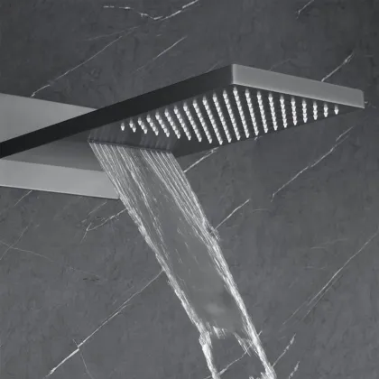 Gun Grey Feiyu Ceiling Square Shower Head for Bathroom