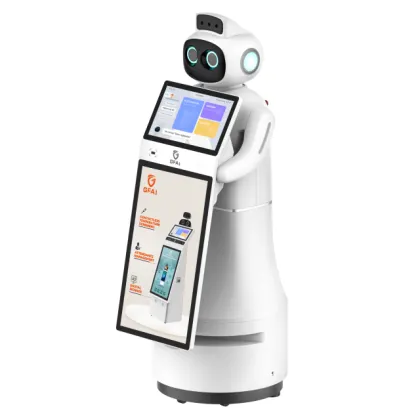 Intelligent Greeting Robots for Office Automation