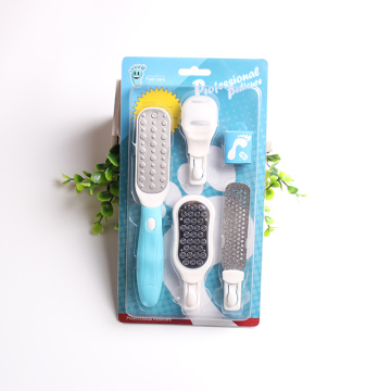 Low MOQ Professional Feet Care 4-in-1 Replaceable Foot File Pedicure Set