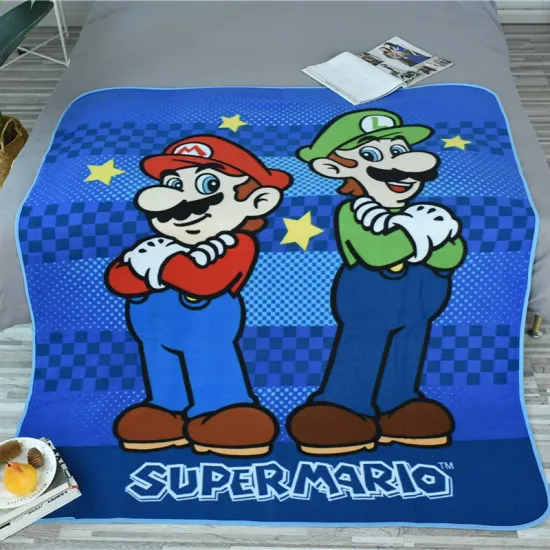 HOT SALE organic knitted baby kids blanket digital print polar fleece blanket supplier