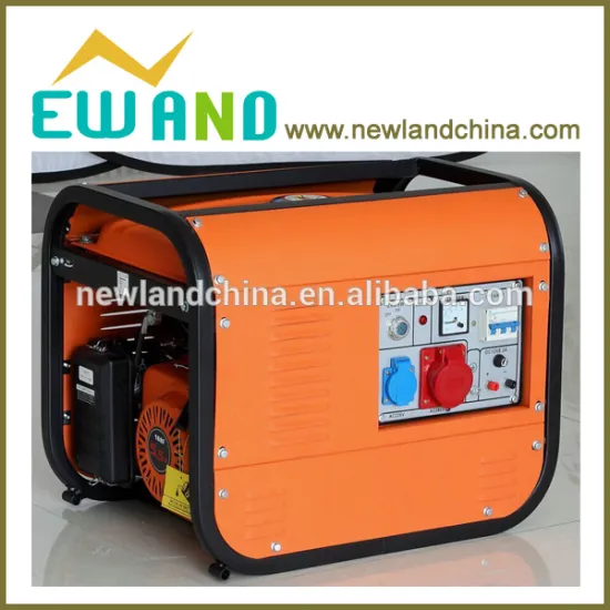 Top selling Three phase square frame with wheels and handle 2015 new design new model gasoline generator