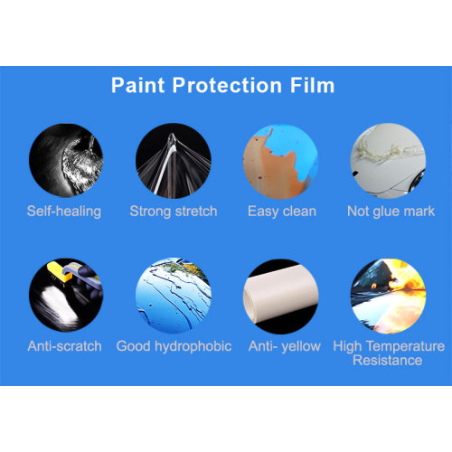 Protección de pintura de cine de automóviles