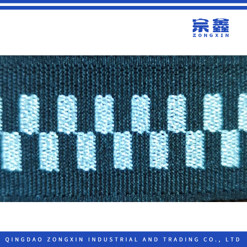 Tecido jacquard inelástico xadrez branco com base preta