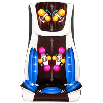 3D Kneading Massage Cushion With Soothing Heat