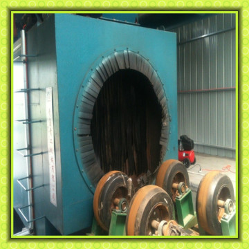 Automatic Cleaning Surface Steel Pipe Shot Blasting Machinery