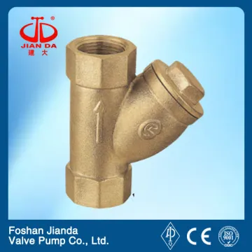 threaded end brass Y type filter/strainer