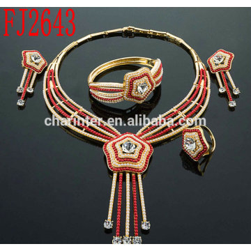 High quality african jewelry sets/ african costume jewelry/ gold plated jewelry/ jewelry sets/ women jewelry sets FJ2643