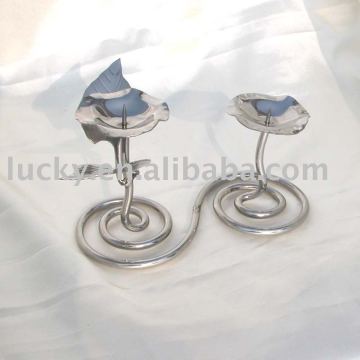 Candle Holder 2 Flower