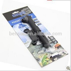 Portable mini pump convertible cycling equipment