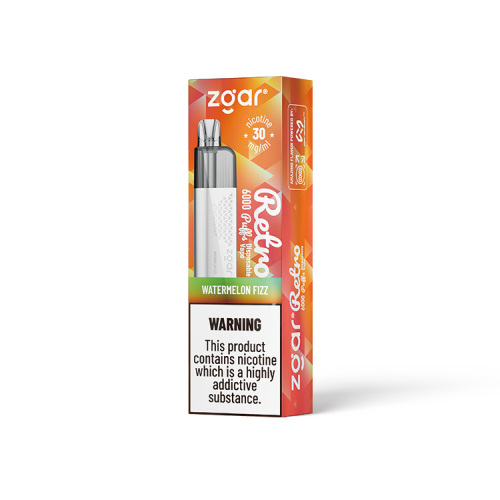 Zgar Retro 6000 Disposable - Watermelon Fizz