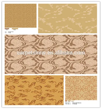 80%Wool 20% Nylon Marine Axminster Carpet, Axminster Broadloom Carpet