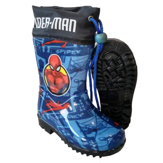 Waterproof Kids PVC Rain Boots: Spiderman Theme 2020