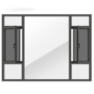 High Quality French European Style Aluminum Casement Window
