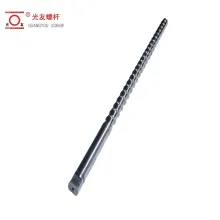 ISO Certified HDPE High Precision Plastic Extruder Bimetallic Single Screw at Barrel