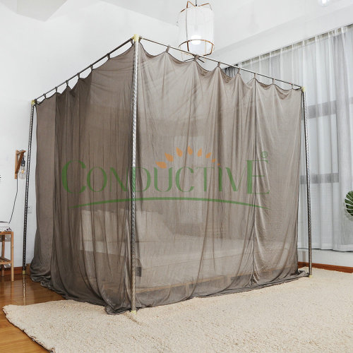 Quadrate shape radiation protection mosquito net