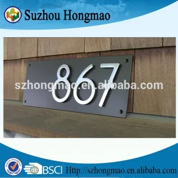 Customized House Number Plate