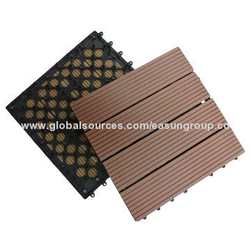 Outdoor Teak Timber Decking Tiles Flooring, Any Colors are Available