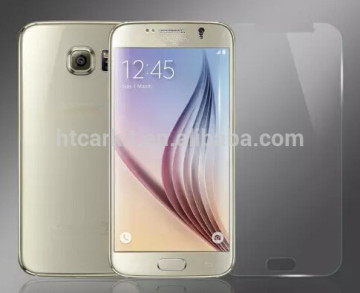 free sample screen protector for samsung galaxy s6 tempered glass 0.33mm 9H 2.5D curved edge
