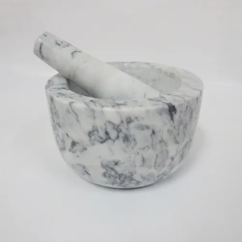 Round Stone Herb Spice Grinder