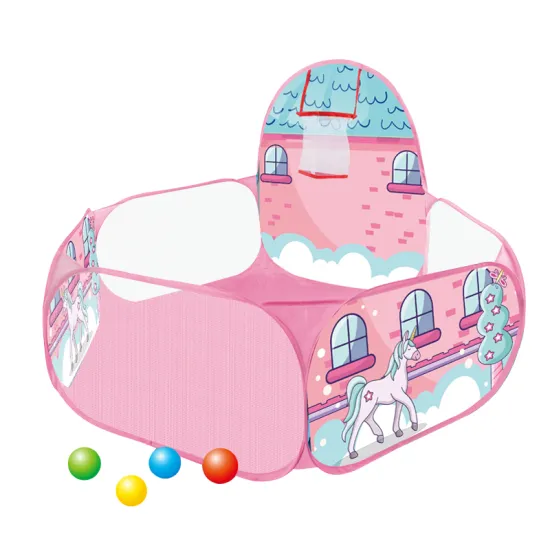 Indoor Color Ball Pit Tent Gift - 50 Pieces for Kids Play