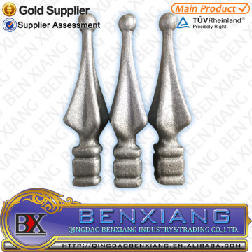 decorative wrought iron spears for fence