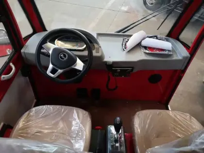 Miniature four-seater fire patrol car