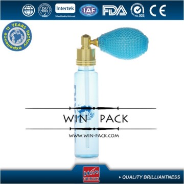 5ml blue gasbag bottle with blue color gasbag sprayer, colored gasbag bottle manufacturer