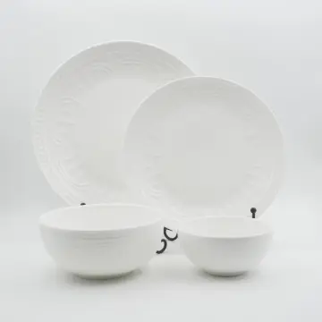 New design Embossed New Bone tableware set