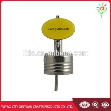 Stainless steel olive oil bottle pourer