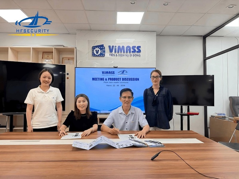 Vimass Vietnam Partners with HFSecurity to Usher in a New Era of "Palm Vein Seamless Payment"