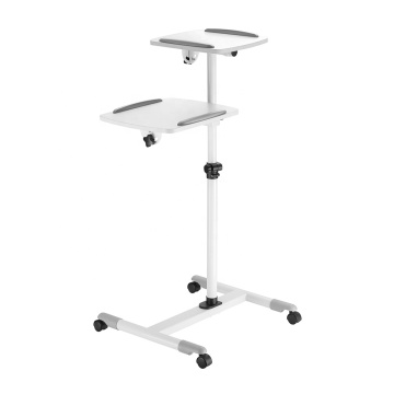 Universal Flexible Wooden Adjustable Laptop Stand & Projector Trolley