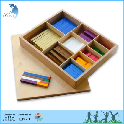 Kindergarden wholesale wooden mathematics montessori toy