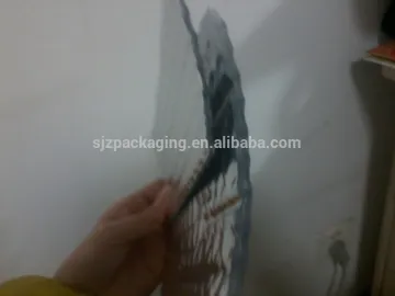 A single layer Air Bubble Film for keeping warm materials