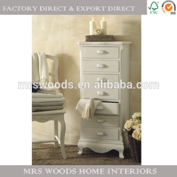 french vintage white bedroom furniture wooden storage cabinet pine chest of drawers