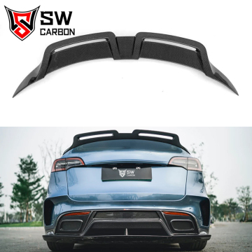 Πίσω πτέρυγα στυλ Carcan Fiber CM για το Tesla Model Y - κιτ αεροδυναμικής απόδοσης
