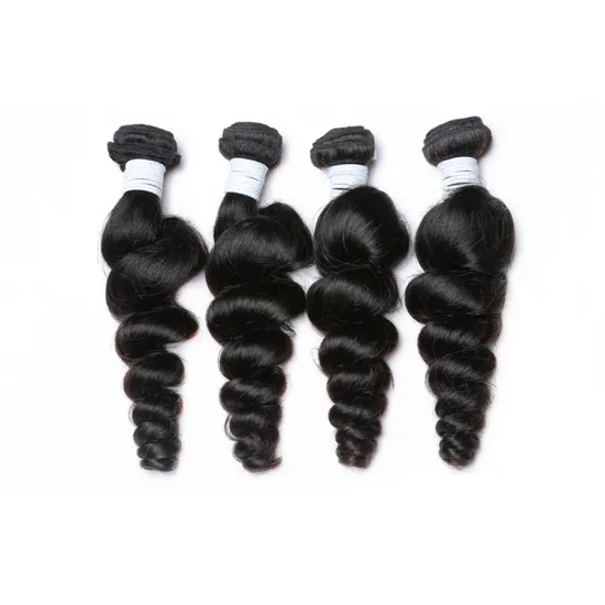 Wholesale Factory Price Unprocessed 32inch Natural Color 100% Virgin Brazilian Human Cuticle Aligned Hair Bundles