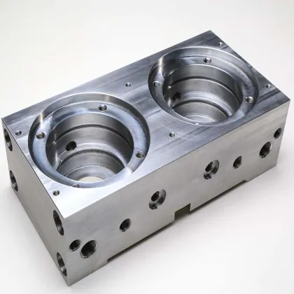 Fluid Control components Manifold, Body, Block cnc machining