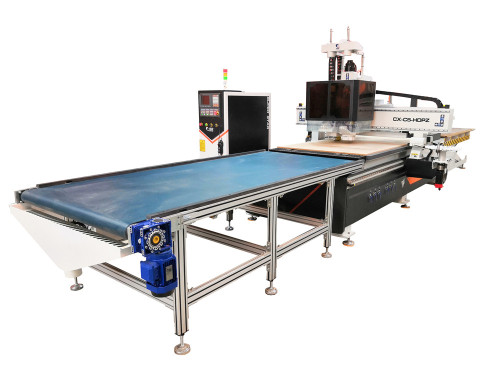 9 bit bor vertikal pemuatan otomatis router cnc