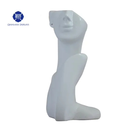 Realistic black training mannequin head for wig