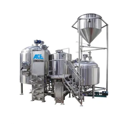 Factory Price Automatic SS304/SS316L All-In-One Kegland Brewhouse