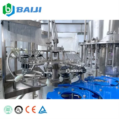 Fully Automatic Glass Bottle Spring Mineral Water Bottling Plant