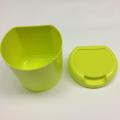 Plastic mini round garbage storage box