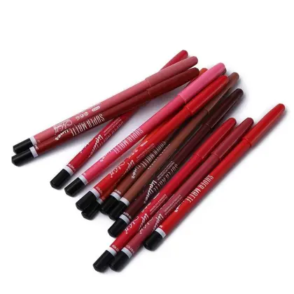 Wholesale MENOW 12-Color Waterproof Matte Lip Liner Set