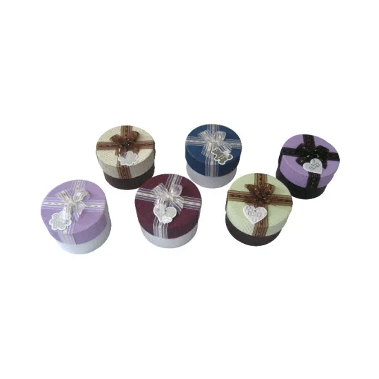 Colorful paper gift box