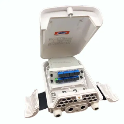 16-Core Waterproof Optical Distribution Box / Optical Splitter Box