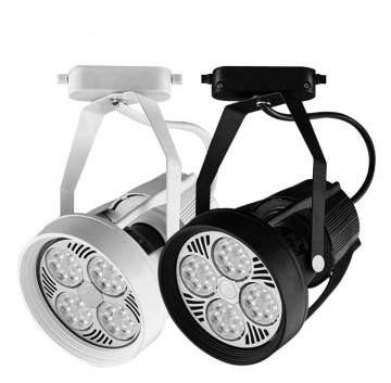 60W 4-Wire Focus Adjustable Track Lighting Fixture E27 Adapter