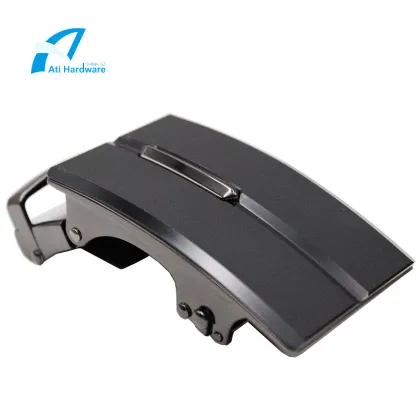 Fashion Cowhide Leather Belt Buckle Automatic Buckle