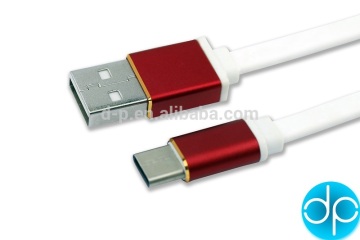 2017 retractable usb c cable fast charging USB type C cable for mobile phone