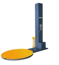 Automatic stretch film pallet wrapper