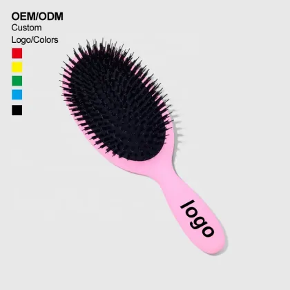 Nylon Hair Extension Brush: Tangle-Free Salon Spa Solutions for Wet or Dry Hair